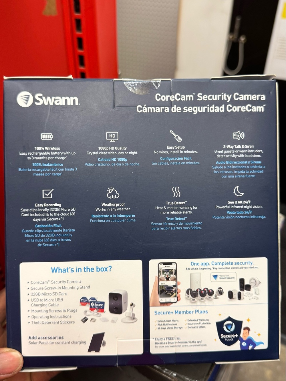 CoreCam Wireless Security Camera – White - Picture 3 of 4